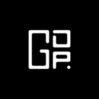 gdp lettera logo vettore disegno, gdp semplice e moderno logo. gdp lussuoso alfabeto design