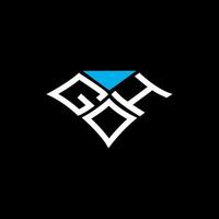 gdh lettera logo vettore disegno, gdh semplice e moderno logo. gdh lussuoso alfabeto design