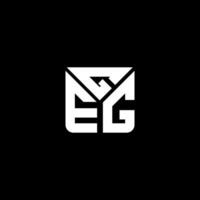 geg lettera logo vettore disegno, geg semplice e moderno logo. geg lussuoso alfabeto design