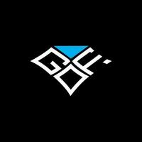 gdf lettera logo vettore disegno, gdf semplice e moderno logo. gdf lussuoso alfabeto design