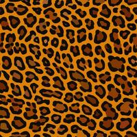 leopardo pelle senza soluzione di continuità sfondo su vettore grafico arte.