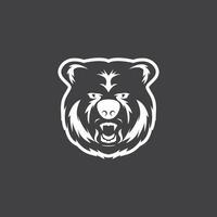 orso icona e simbolo vettore modello illustrazione