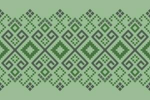 attraversare punto colorato geometrico tradizionale etnico modello ikat senza soluzione di continuità modello astratto design per tessuto Stampa stoffa vestito tappeto le tende e sarong azteco africano indiano indonesiano vettore