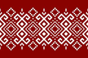 attraversare punto colorato geometrico tradizionale etnico modello ikat senza soluzione di continuità modello astratto design per tessuto Stampa stoffa vestito tappeto le tende e sarong azteco africano indiano indonesiano vettore