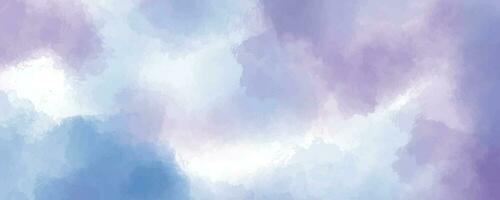 astratto blu viola spruzzo acquerello sfondo vettore