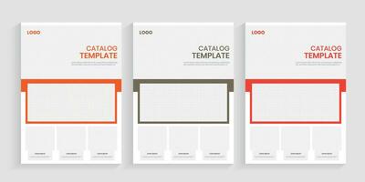 a4 uno pagina Prodotto Catalogare o Prodotto Catalogare modello vettore