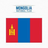 bandiera nazionale della mongolia vettore