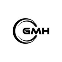 ghm logo disegno, ispirazione per un' unico identità. moderno eleganza e creativo design. filigrana il tuo successo con il Impressionante Questo logo. vettore