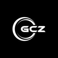 gcz logo disegno, ispirazione per un' unico identità. moderno eleganza e creativo design. filigrana il tuo successo con il Impressionante Questo logo. vettore