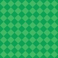 verde senza soluzione di continuità diagonale scacchi e piazze modello vettore