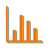 icona del grafico vettoriale