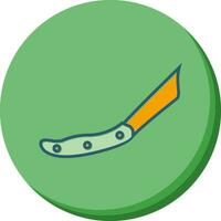 tasca coltello vettore icona