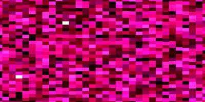 sfondo vettoriale rosa scuro con rettangoli. illustrazione astratta sfumatura con rettangoli colorati. modello per cellulari.