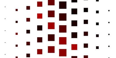 trama vettoriale rosso scuro in stile rettangolare. illustrazione astratta sfumatura con rettangoli. design per la tua promozione aziendale.