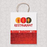 concept logo ristorante vettore