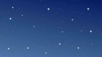notte cielo con molti stelle. astratto natura sfondo con polvere di stelle nel in profondità universo. vettore illustrazione.