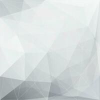 astratto grigio poligonale sfondo con bianca Linee vettore