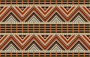 etnico astratto ikat arte. azteco ornamento Stampa. geometrico etnico modello senza soluzione di continuità colore orientale. design per sfondo ,tenda, tappeto, sfondo, vestiario, avvolgere, batik, vettore illustrazione.