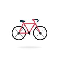 colorato bicicletta simbolo. isolato vettore