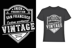 Vintage ▾ design vettore illustrazione designografia camicia