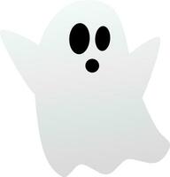 fantasma icona vettore illustrazione per Halloween evento celebrazione. semplice fantasma icona quello può essere Usato come simbolo, cartello o decorazione. spirito fantasma icona grafico risorsa per contento Halloween vettore design