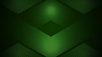 buio verde semplice astratto sfondo con Linee nel un' geometrico stile come il principale elemento. vettore