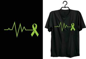 linfoma cancro maglietta design. regalo articolo linfoma cancro maglietta design per tutti persone vettore