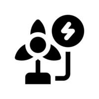 vento energia solido icona. vettore icona per il tuo sito web, mobile, presentazione, e logo design.