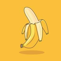 Banana frutta vettore grafico illustrazione