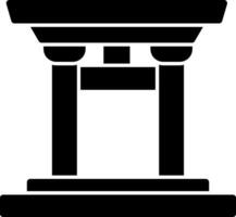 torii cancello vettore icona design