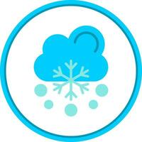 nevica vettore icona design
