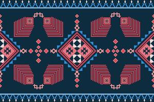 azteco geometrico arte ornamento design per moquette, carta da parati, abbigliamento, confezione, tessile.orientale etnico senza soluzione di continuità modello tradizionale sfondo.vettore illustrazione ricamo stile. vettore