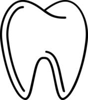 dente dentista icona simbolo Immagine vettore. illustrazione di il dentale medicina simbolo design grafico Immagine vettore