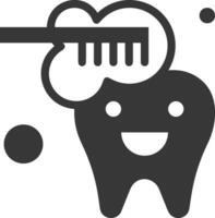 dente dentista icona simbolo Immagine vettore. illustrazione di il dentale medicina simbolo design grafico Immagine vettore