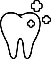 dente dentista icona simbolo Immagine vettore. illustrazione di il dentale medicina simbolo design grafico Immagine vettore