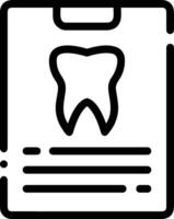 dente dentista icona simbolo Immagine vettore. illustrazione di il dentale medicina simbolo design grafico Immagine vettore