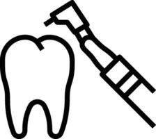 dente dentista icona simbolo Immagine vettore. illustrazione di il dentale medicina simbolo design grafico Immagine vettore