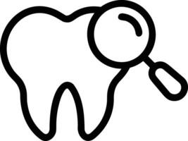 dente dentista icona simbolo Immagine vettore. illustrazione di il dentale medicina simbolo design grafico Immagine vettore