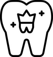 dente dentista icona simbolo Immagine vettore. illustrazione di il dentale medicina simbolo design grafico Immagine vettore