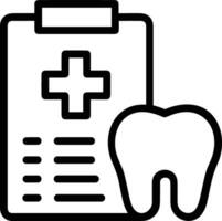 dente dentista icona simbolo Immagine vettore. illustrazione di il dentale medicina simbolo design grafico Immagine vettore