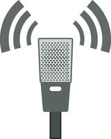 Podcast logo icona design vettore
