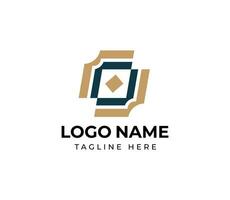 astratto semplice moderno logo design modello vettore