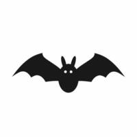 volante pipistrello vettore illustrazione isolato su bianca sfondo