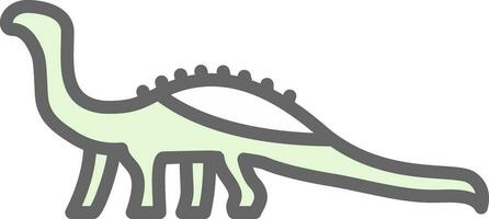 diplodocus vettore icona design