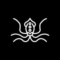 calamaro vettore icona design