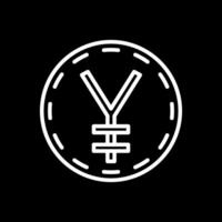 giapponese yen vettore icona design