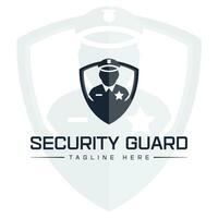 creativo scudo per sicurezza logo design vettore modificabile