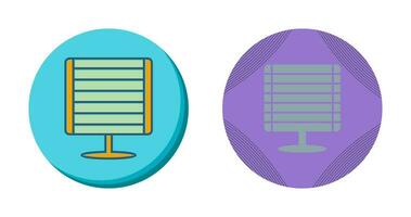 infrarosso riscaldatore vettore icona