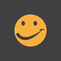 Sorridi icona emoticon simbolo modello vettore