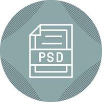 PSD file vettore icona